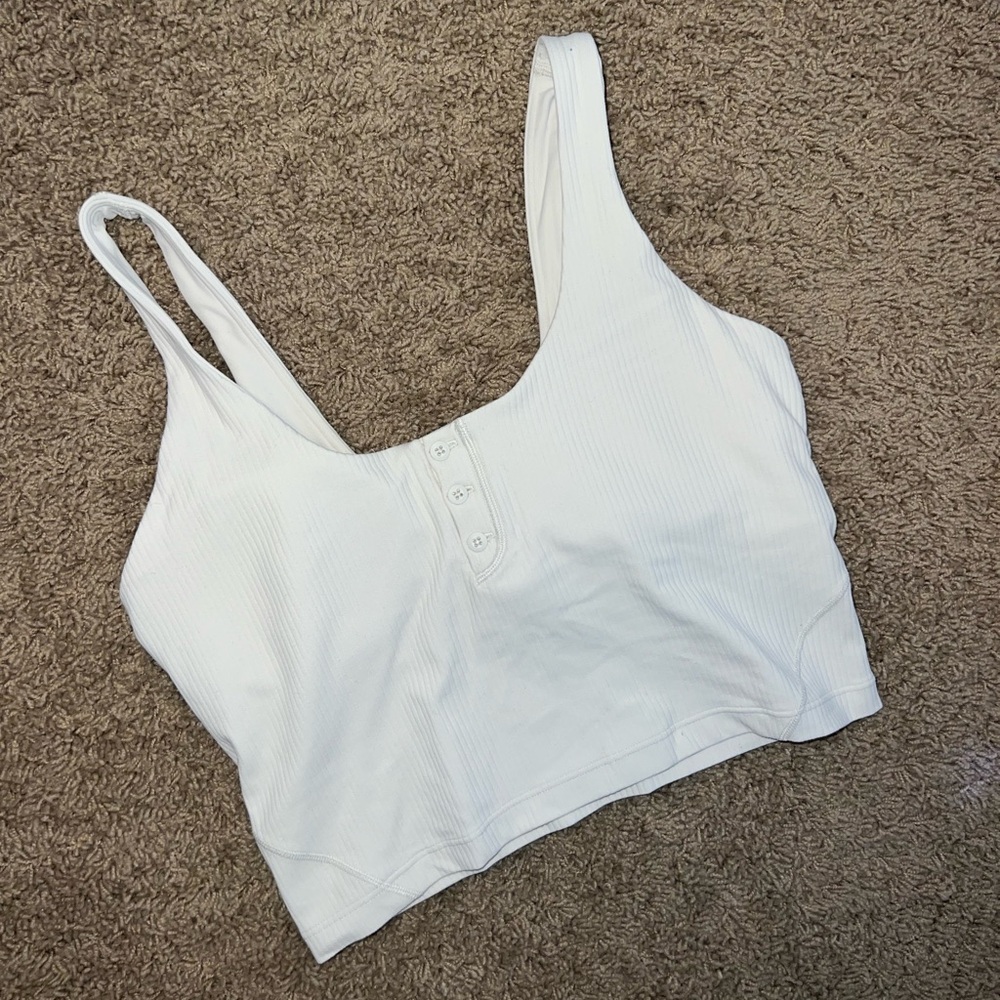 Lululemon ribbed henley align tank